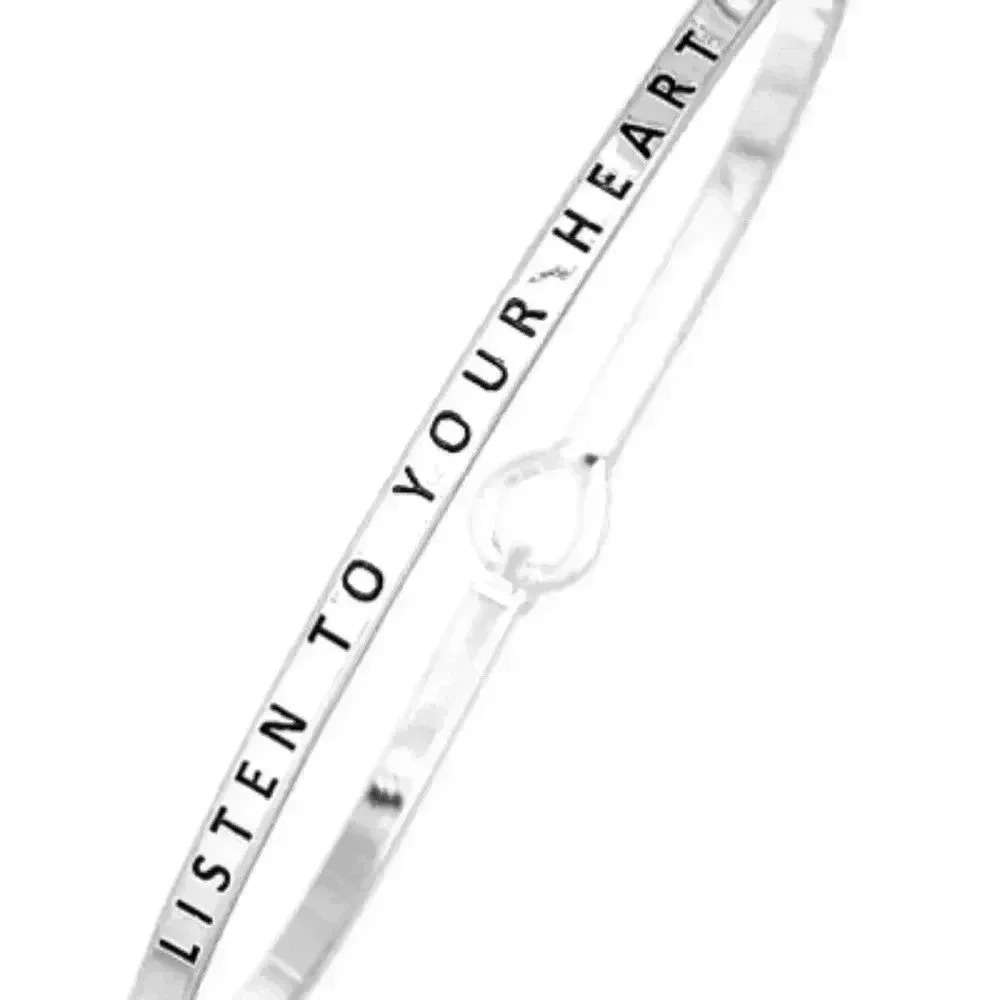 Listen To Your Heart Bracelet